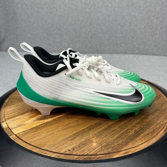 Nike Vapor Speed 3 Football Cleats Men's Size 7.5 White Stadium Green HM8849-100 - Picture 1 of 7
